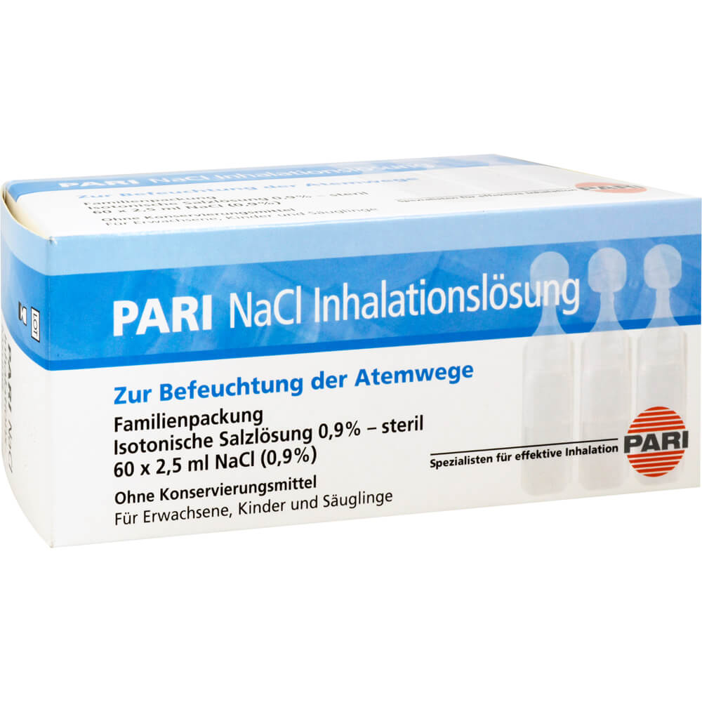 PARI NaCl Inhalationslösung Ampullen - Blumenrather Apotheke