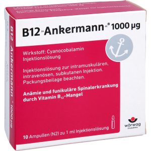 B12 ANKERMANN 1.000 μg Ampullen