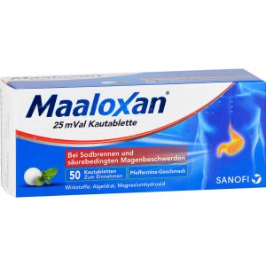 MAALOX 25 mVal Kautabletten