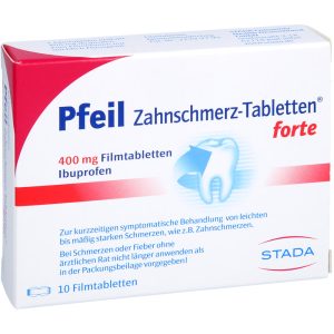 PFEIL Zahnschmerz Filmtabletten forte