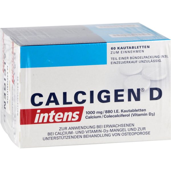 CALCIGEN D intens 1000 mg/880 I.E. Kautabletten