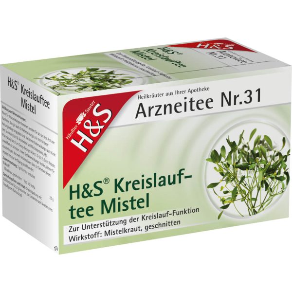 H&S Kreislauftee Mistel Filterbeutel