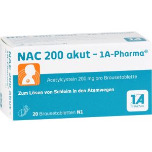 NAC 200 akut-1A Pharma Brausetabletten