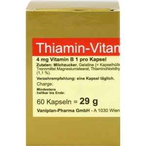 THIAMIN Kapseln Vitamin B1