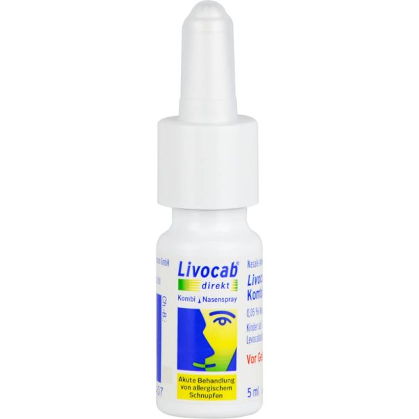 LIVOCAB direkt Kombi 4 ml Augentropfen +5 ml Nasenspray