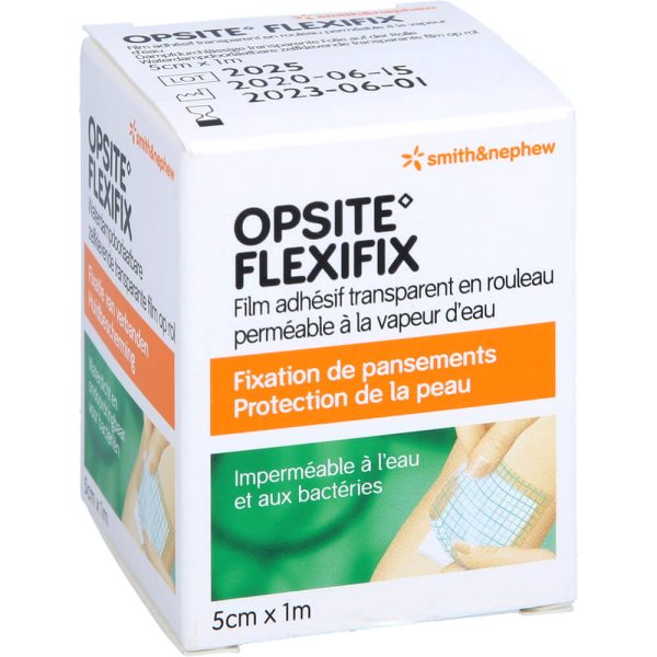 OPSITE Flexifix PU Folie 5 cm x 1 m unsteril Rolle