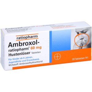 AMBROXOL-ratiopharm 60 mg Hustenlöser Tabletten