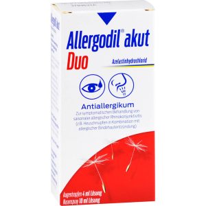 ALLERGODIL akut Duo 4ml AT akut/10ml NS akut