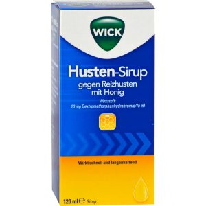 WICK Husten Sirup gegen Reizhusten mit Honig