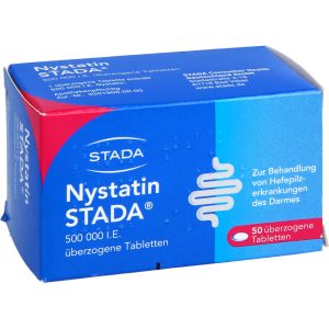 NYSTATIN STADA 500.000 I.E. überzogene Tabletten