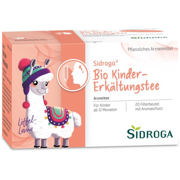 SIDROGA Bio Kinder-Erkältungstee Filterbeutel