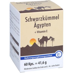 SCHWARZKÜMMEL ÄGYPTEN + Vitamin E Kapseln