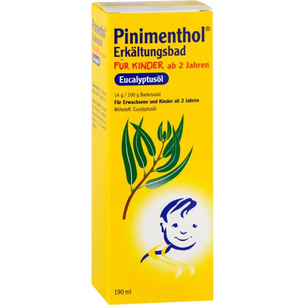 PINIMENTHOL Erkältungsbad für Kind ab 2 J.Eucalyptus