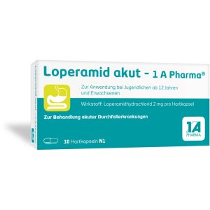 LOPERAMID akut-1A Pharma Hartkapseln