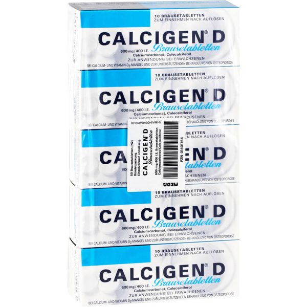 CALCIGEN D 600 mg/400 I.E. Brausetabletten