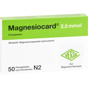 MAGNESIOCARD 2,5 mmol Filmtabletten