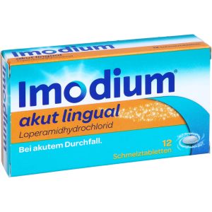 IMODIUM akut lingual Schmelztabletten