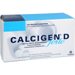 CALCIGEN D forte 1000 mg/880 I.E. Brausetabletten