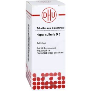 HEPAR SULFURIS D 6 Tabletten