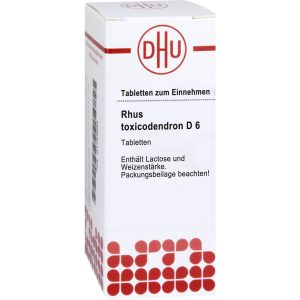 RHUS TOXICODENDRON D 6 Tabletten