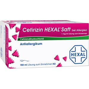 CETIRIZIN HEXAL Saft bei Allergien