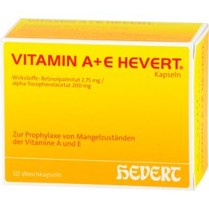 VITAMIN A+E Hevert Kapseln