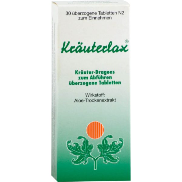 KRÄUTERLAX Dr.Henk 15 mg Kräuterdragegen zum Abführen