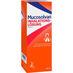 MUCOSOLVAN Inhalationslösung 15 mg Lösung für Vernebler