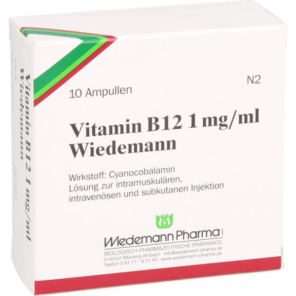 VITAMIN B12 WIEDEMANN Ampullen