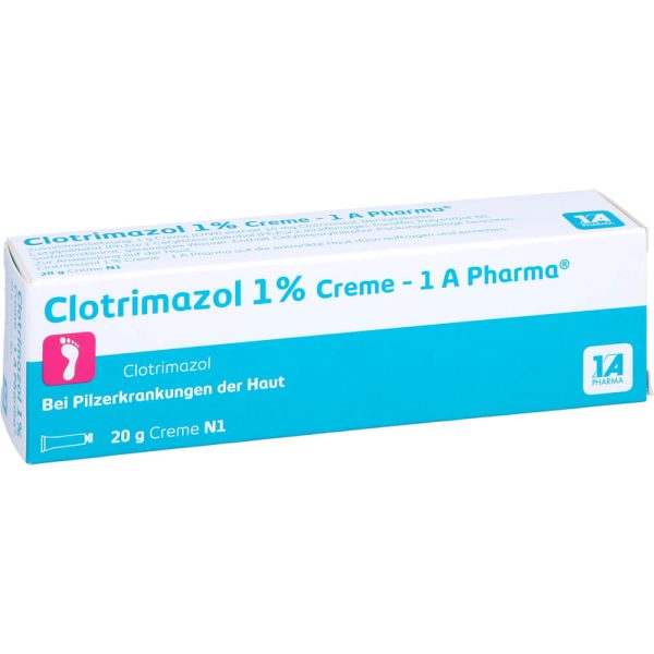 CLOTRIMAZOL 1% Creme-1A Pharma