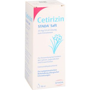 CETIRIZIN STADA Saft 10 mg/10 ml