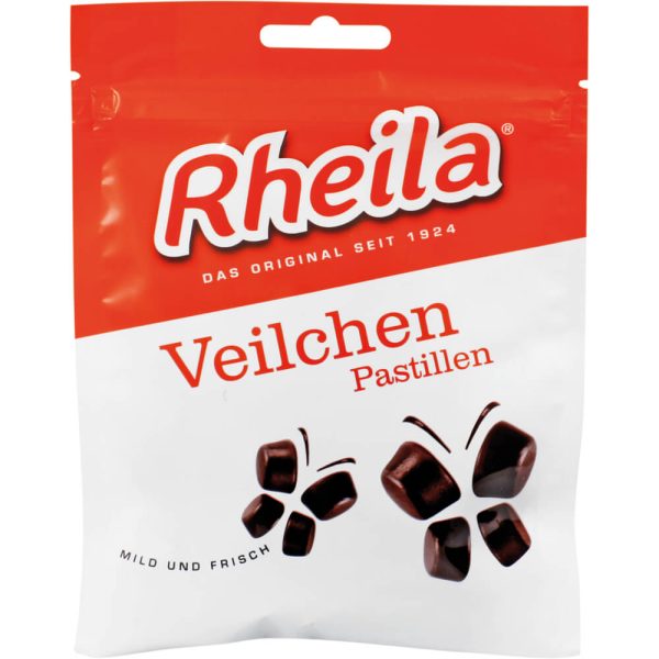 RHEILA Veilchen Pastillen mit Zucker