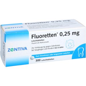 FLUORETTEN 0,25 mg Tabletten