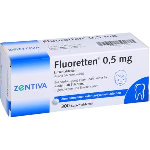 FLUORETTEN 0,5 mg Tabletten