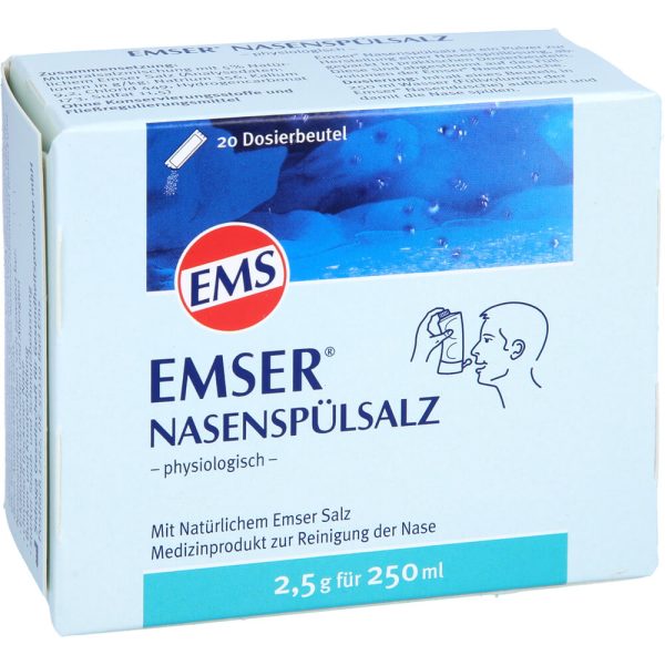 EMSER Nasenspülsalz physiologisch Beutel