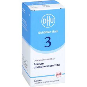 BIOCHEMIE DHU 3 Ferrum phosphoricum D 12 Tabletten