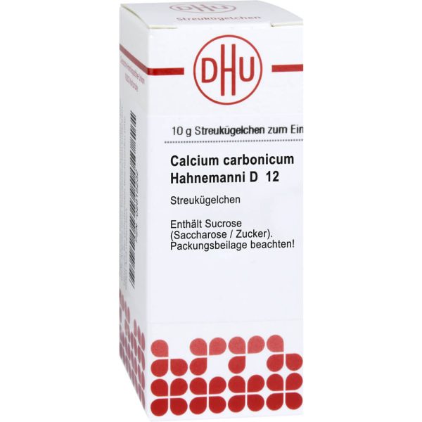 CALCIUM CARBONICUM Hahnemanni D 12 Globuli