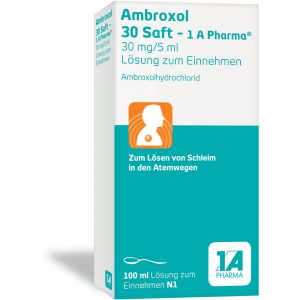 AMBROXOL 30 Saft-1A Pharma