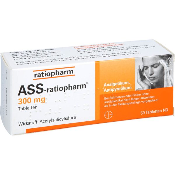 ASS-ratiopharm 300 mg Tabletten