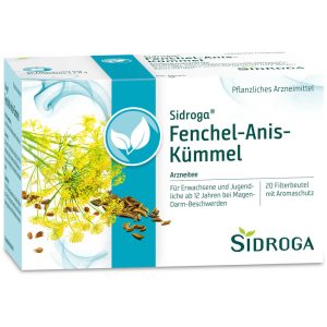 SIDROGA Fenchel Anis Kümmel Tee Filterbeutel