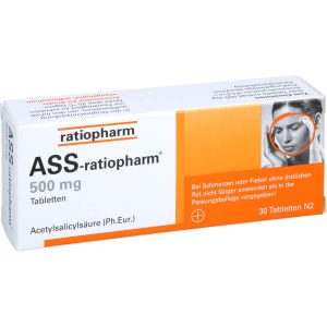 ASS-ratiopharm 500 mg Tabletten