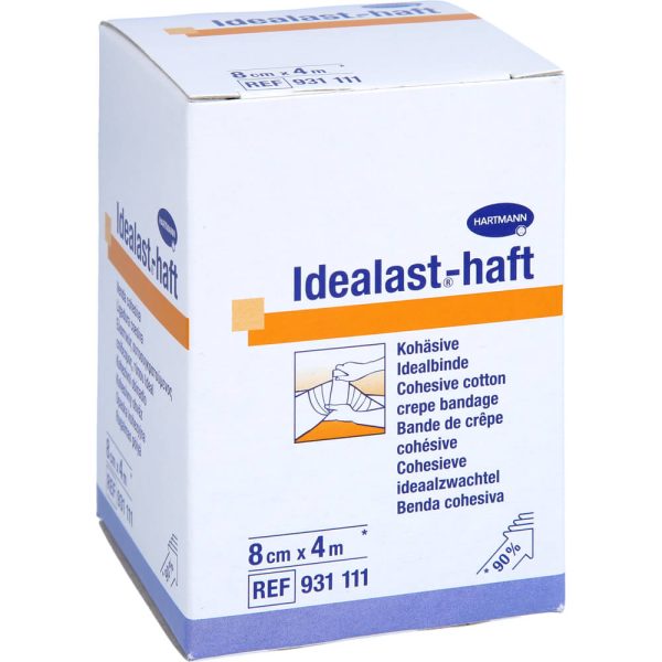 IDEALAST Haft Binde 8 cm x 4 m