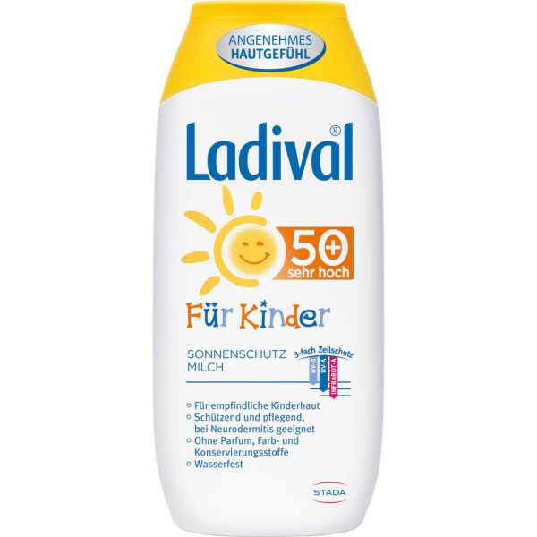 LADIVAL Kinder Sonnenmilch LSF 50+