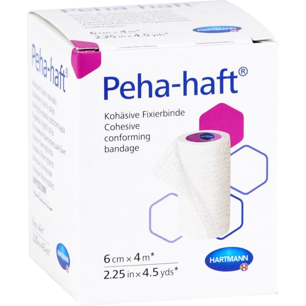 PEHA-HAFT Fixierbinde latexfrei 6 cm x 4 m