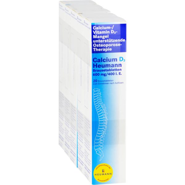 CALCIUM D3 Heumann Brausetabletten