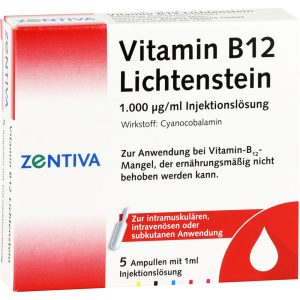 VITAMIN B12 1.000 μg Lichtenstein Ampullen