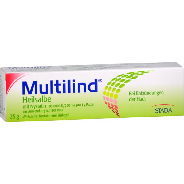 MULTILIND Heilsalbe mit Nystatin und Zinkoxid