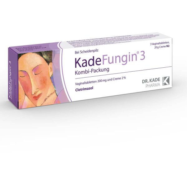 KADEFUNGIN 3 Kombipackung 20 g Creme+3 Vaginaltabletten