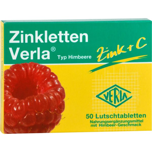 ZINKLETTEN Verla Himbeere Lutschtabletten