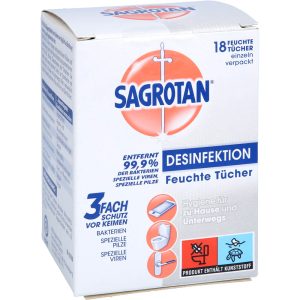 SAGROTAN Desinfektionstücher